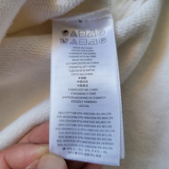 MICHAEL Michael Kors Knit High-low Tunic Sweater Top Size XS White - Picture 5 of 12